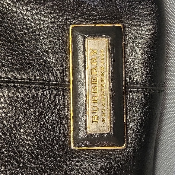 BURBERRY Belted housecheck Leather 2 way bag - Picture 4 of 17